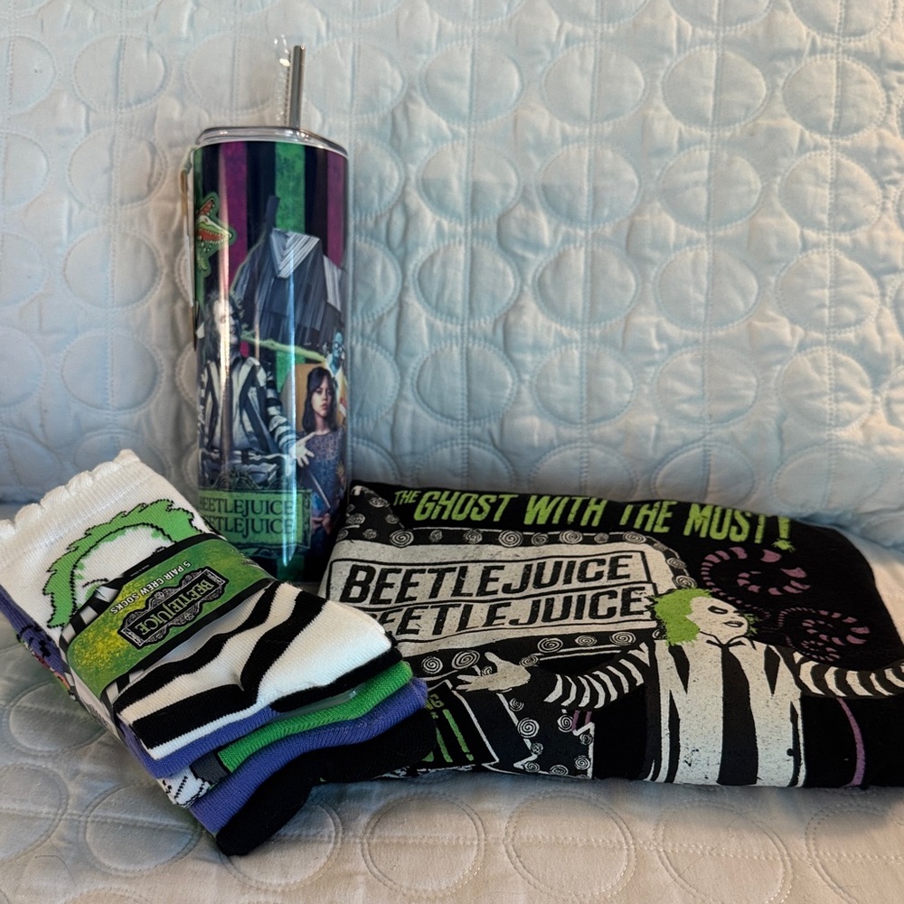Beetlejuice Gift Bundle with Tumbler